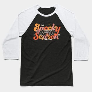 Abstract Groovy Spooky Season Halloween Costume Baseball T-Shirt